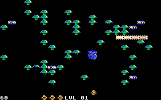 Megapede atari screenshot